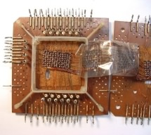 Core memory opened up, lower board