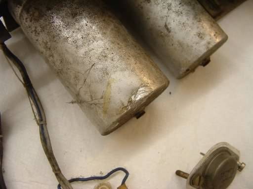 Damaged PSU capacitor