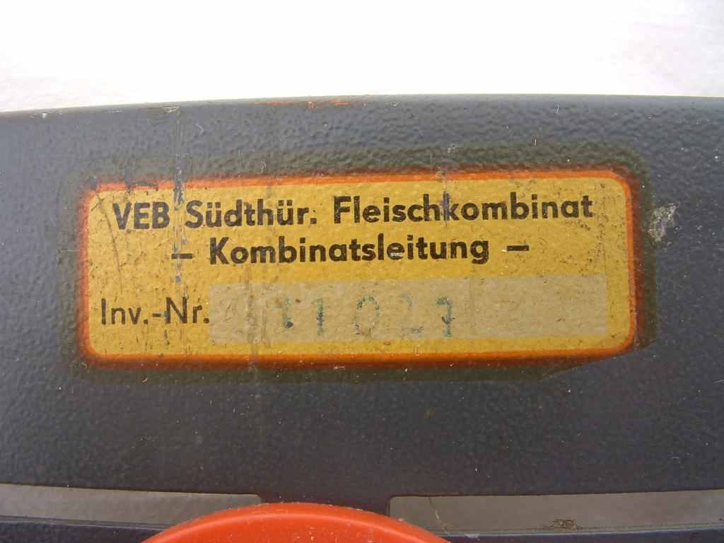 VEB SüdThür Fleischkombinat - Kombinatsleitung